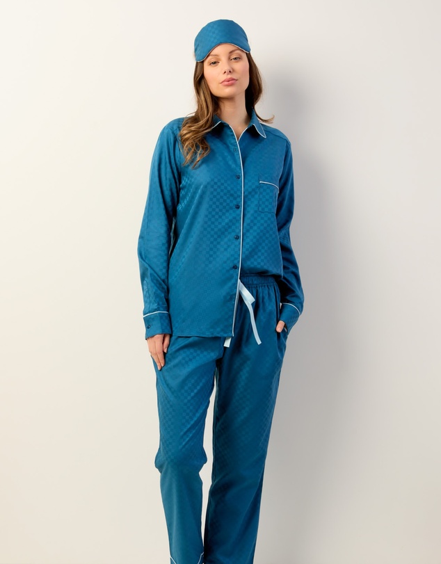 Wanderluxe Sleepwear - The Azure Pyjama Set