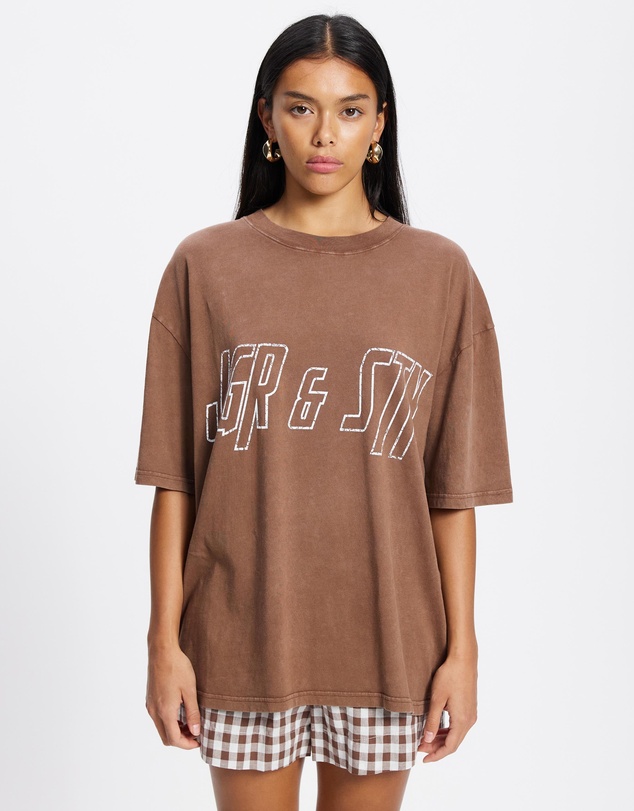 JGR & STN - Haze Oversized T-Shirt - ICONIC EXCLUSIVE