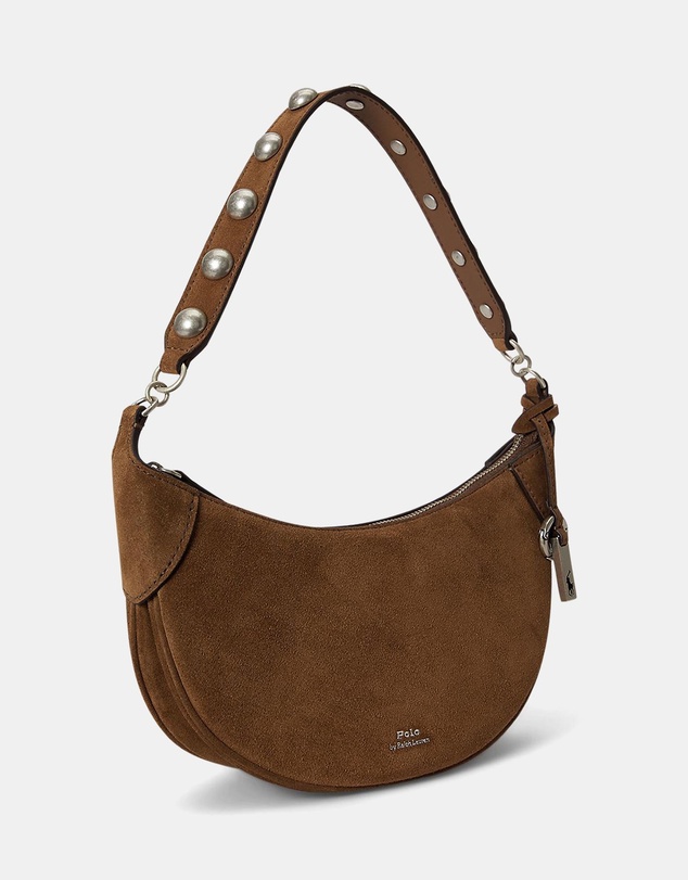 Polo Ralph Lauren - Polo ID Suede Mini Studded Bag