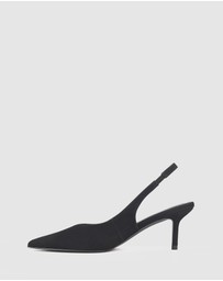 Siren - Yory Slingback Kitten Heels