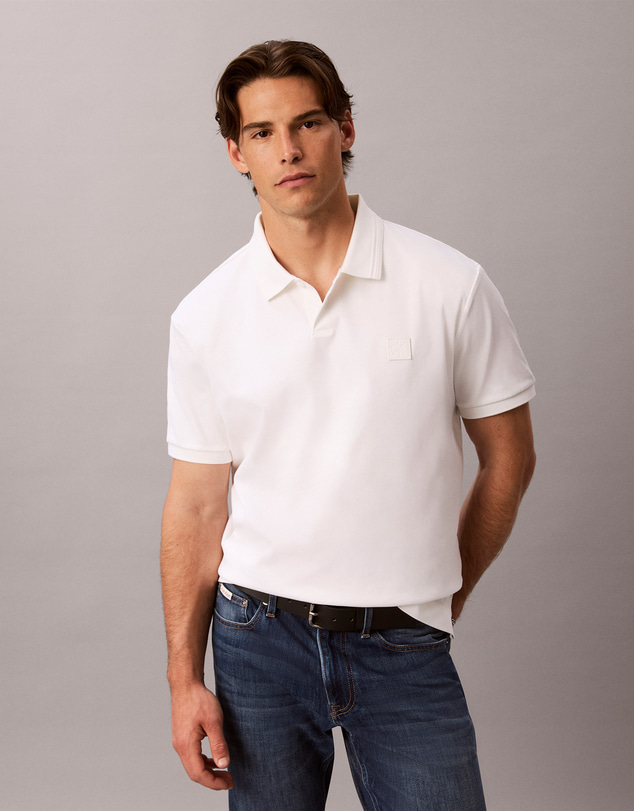 Calvin Klein - Mercerized Double Knit Cotton Polo