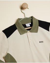 BOSS - Short Sleeve Polo - Kids-Teens
