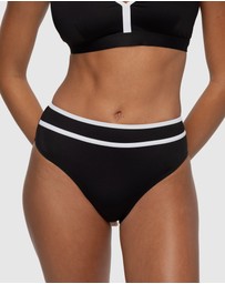 Nip Tuck Swim - Promised Aphrodite Maevis High Waist Bind Bikini Pant