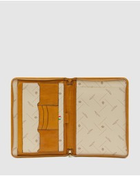 Republic of Florence - The Folio Yellow Leather A4 Compendium