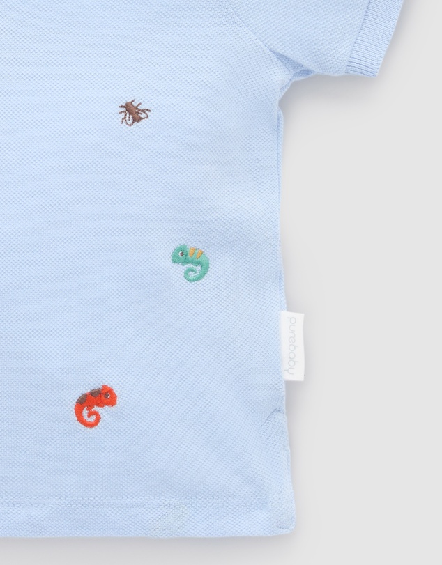 Purebaby - Chamelon Polo -Kids-Babies