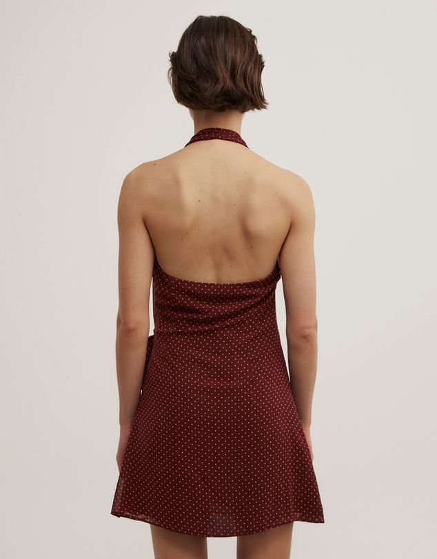 Witchery - Wrap Halter Mini Dress