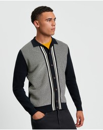 Ben Sherman - Bi Coloured Button Through Polo
