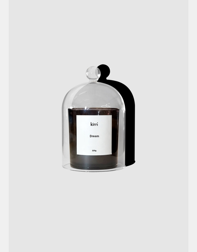 Kirri by Scent Australia Home - Fig Tree Candle 220g + Glass Cloche 220g