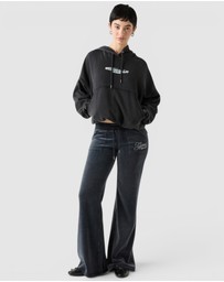 GUESS Originals - Guess Originals Bubble Hem Hoodie Sweatshirt