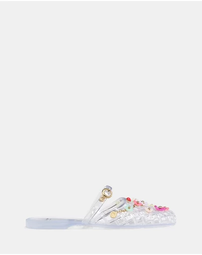Kate Spade - Jellyfish Charms Jelly Mule Flats