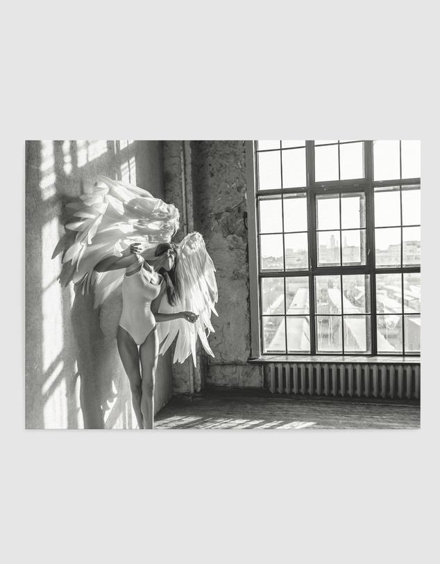 Olive et Oriel - City Of Angels III Art Print