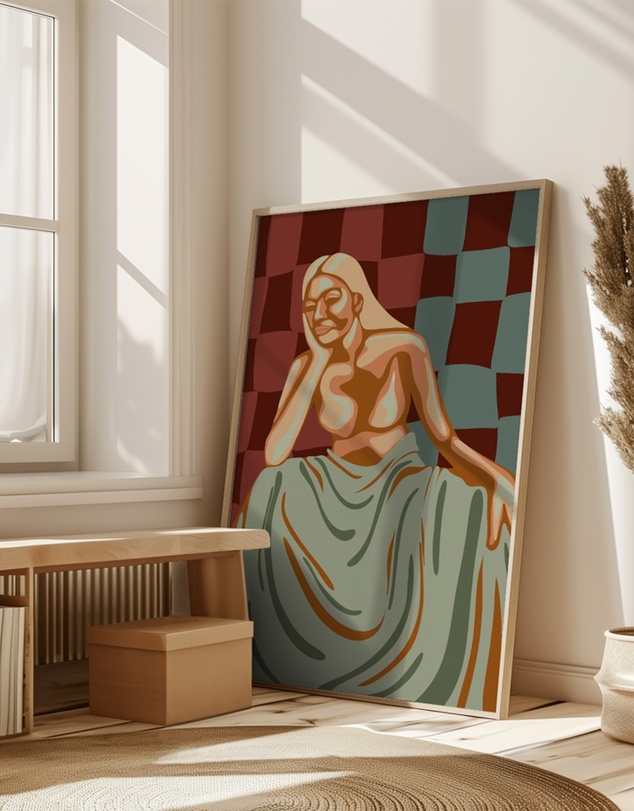 Olive et Oriel - KH Studio - Christina II by Karla Hyman Art Print