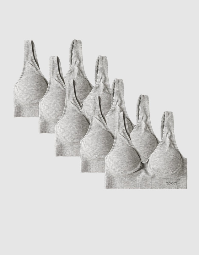 Boody - 5-Pack Padded Shaper Crop Bra