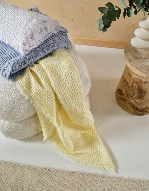 Linen House - Saltwater Butter Throw