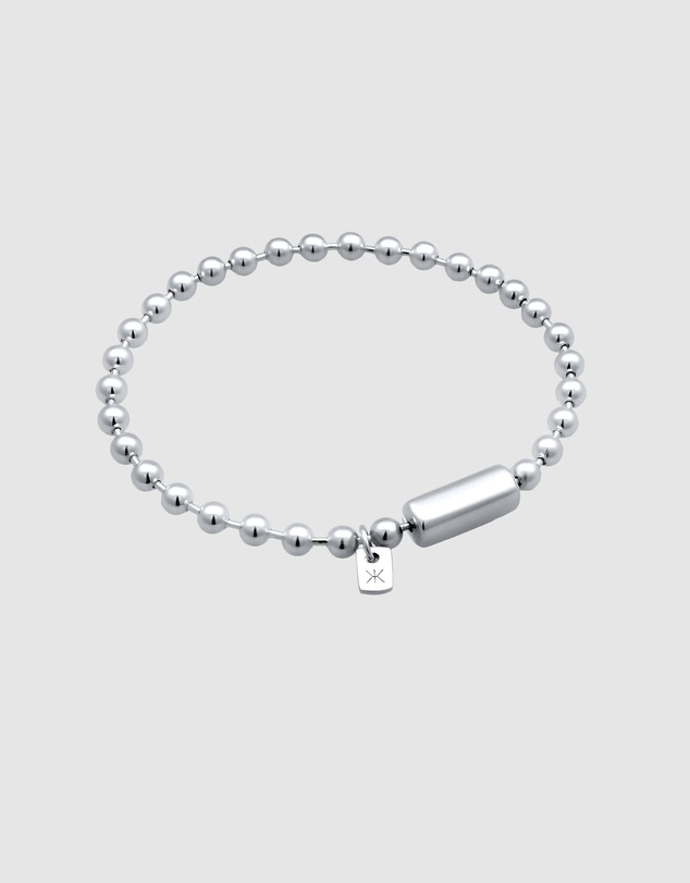 Kuzzoi - ICONIC EXCLUSIVE - Ball Chain Bracelet in 925 Sterling Silver