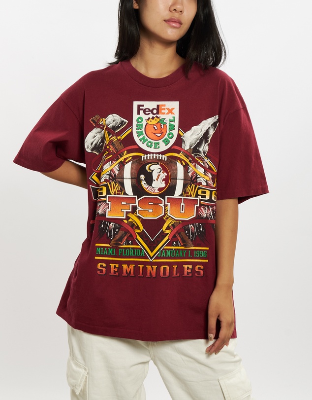 Vintage by The Real Deal - Pre Loved - 1996 NCAA Florida State Seminoles Tee