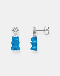 THOMAS SABO - THOMAS SABO Ear Studs with Blue Goldbears