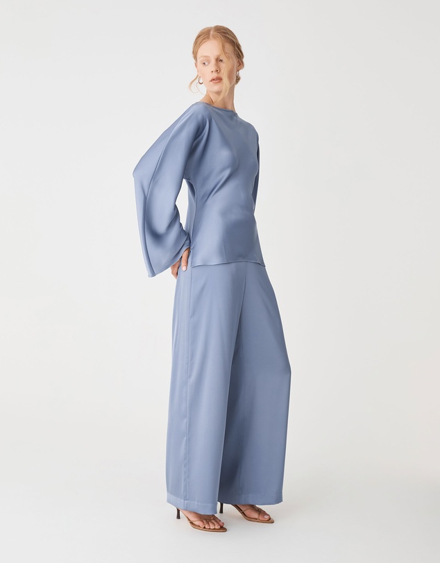 Forcast - Asma Satin Bias Cut Top