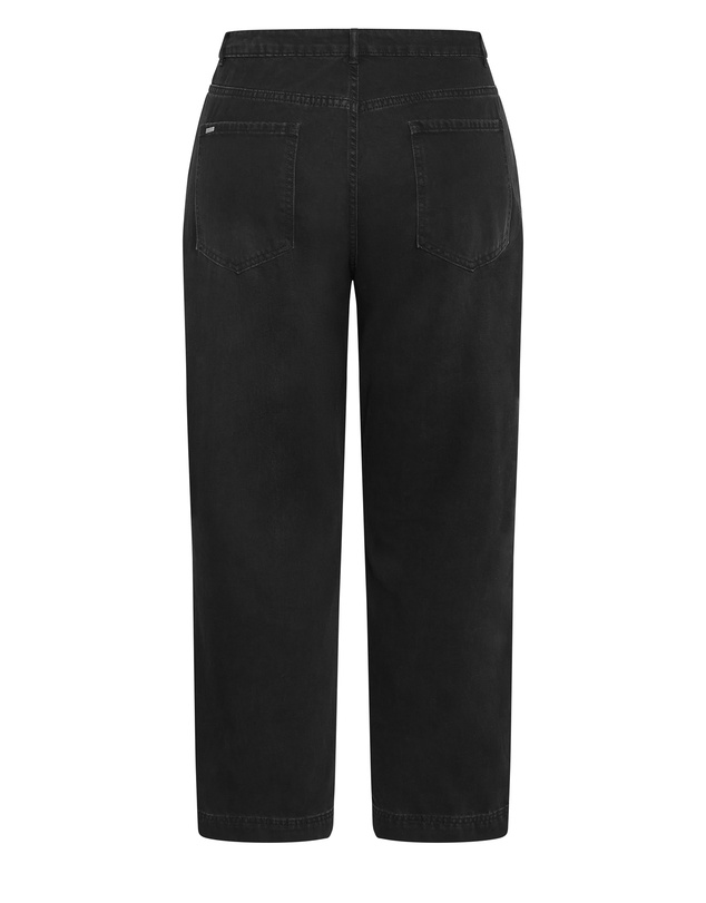 City Chic - Plus size Harley Fit Kenia Straight Jean - black wash