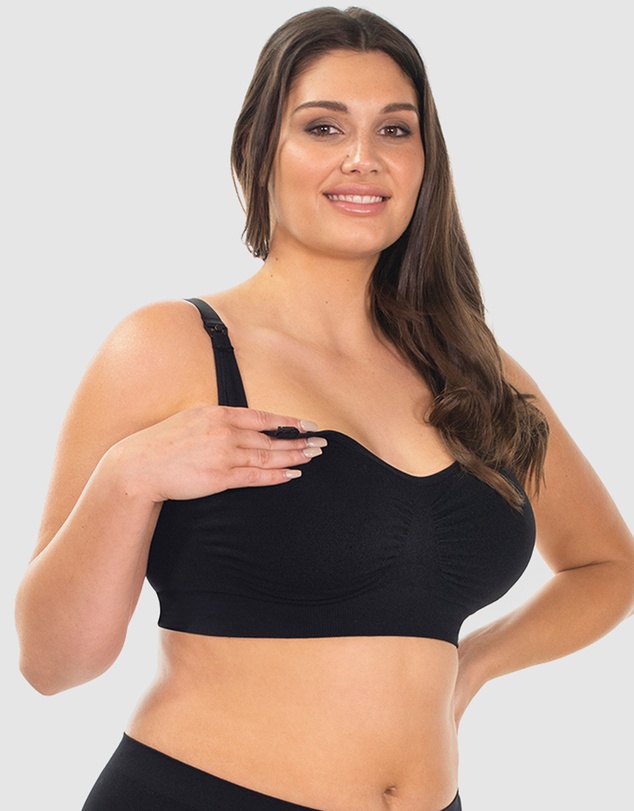 B Free Intimate Apparel - Full Bust Bamboo Nursing Bra (E-F-G-H) Cup