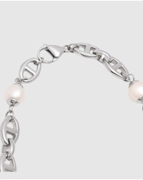 Nialaya Jewellery - Mariner Bracelet with Pearls
