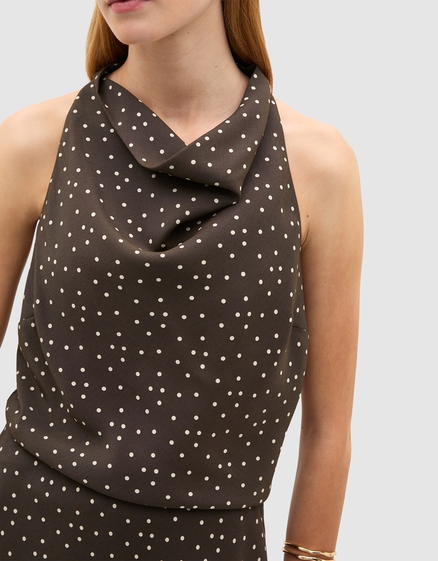 Seed Heritage - Spot Print Halter Top