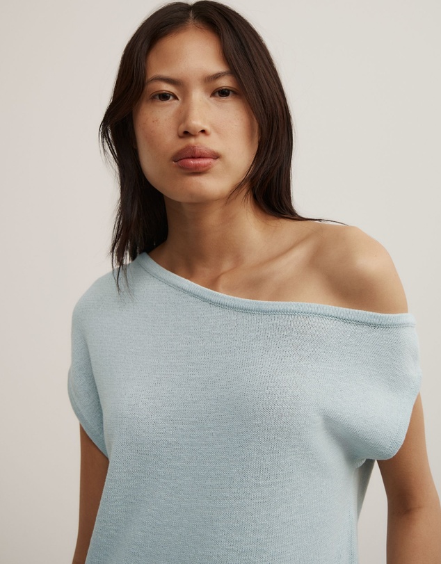 Witchery - Asymmetric Short Sleeve Slouch Knit