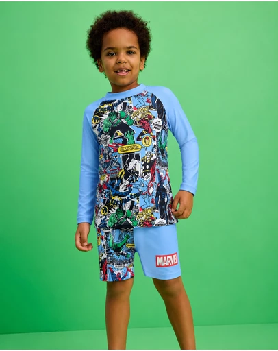 Rock Your Kid - Marvel Rashie Set - ICONIC EXCLUSIVE