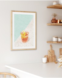 Olive et Oriel - Negroni Art Print