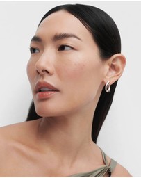 PDPAOLA - Helix Silver Hoop Earrings