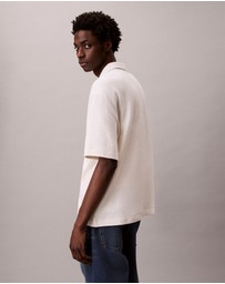 Calvin Klein Jeans - Waffle Knit Camp Shirt