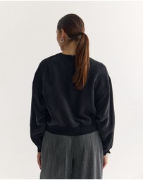 Oxford - Lola Rib Collar Cupro Top