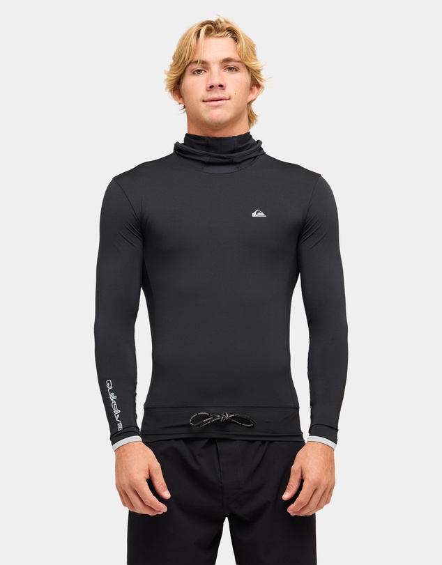 Quiksilver - Mens Highline UPF50 Hooded Long Sleeve Rashguard