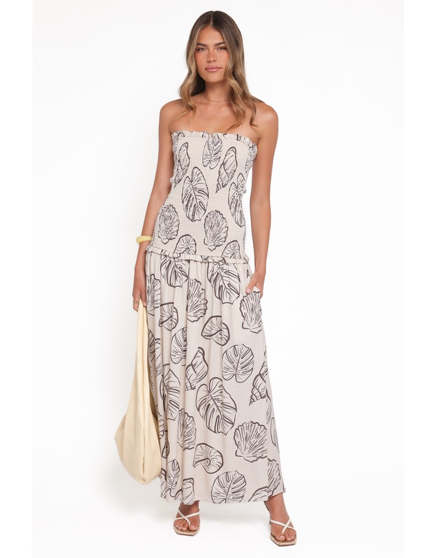 Petal & Pup - Parkway Maxi Dress - Cream Shells