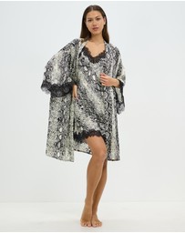 Sainted Sisters - Scarlett Silk Kimono