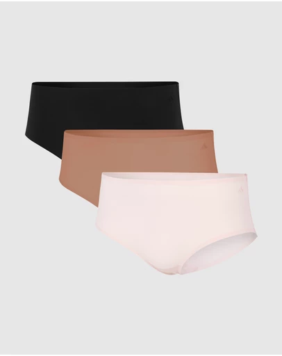 adidas Sportswear - 3 Pack Active Light Flex Hipster Brief Underwear