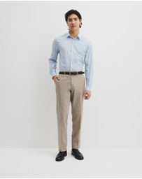 Country Road - Slim Fit Cotton Stretch Stripe Shirt
