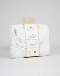 Living Textiles - Waterproof Travel Change Mat - Elephant Playtime