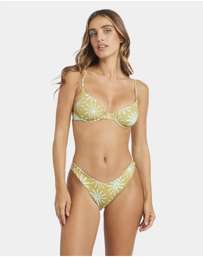 Billabong - Womens Sun Fired Demi Underwire Bikini Top