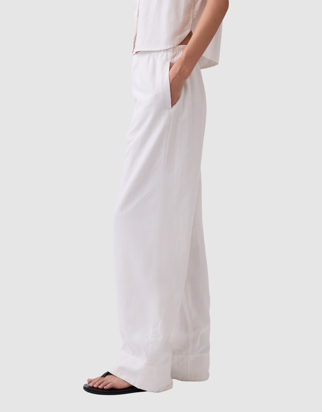GAP - Linen Drawstring Wide Leg Pants
