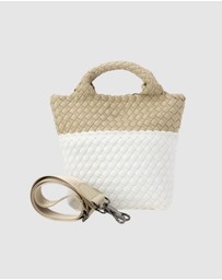 Chuchka - Woven Neoprene Mini Tote Two Tone