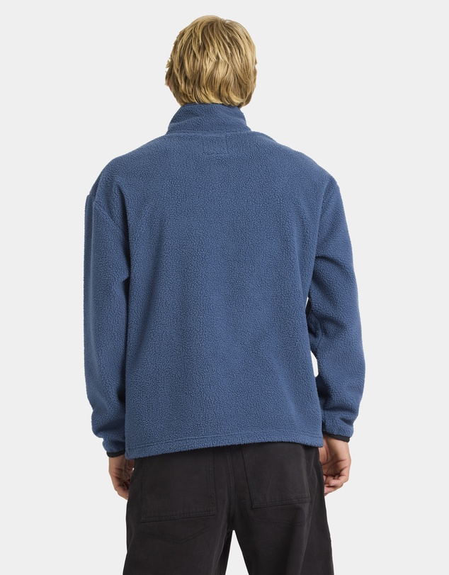 Quiksilver - Mens Mercury Panel 1/4 Zip Fleece Jumper