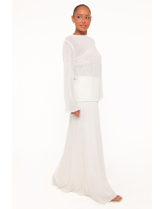 Petal & Pup - Lune Knit Skirt Set - Cream