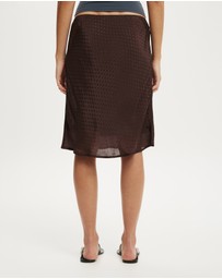 Cotton On - Layla Midi Slip Skirt
