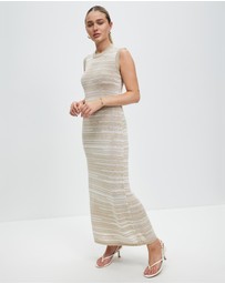 Third Form - Haze Knit Maxi Tank Dress