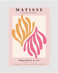 Inka Arthouse - Pink Coral by Henri Matisse Art Print