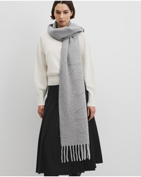 Country Road - Alpaca Blend Herringbone Scarf