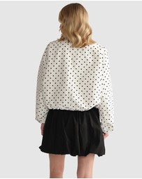 Decjuba - D-Luxe Bubble Mini Skirt
