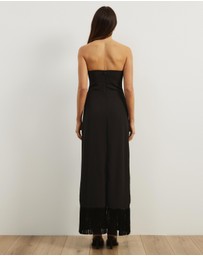 Atmos&Here - Nova Crepe Fringe Evening Dress