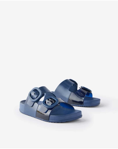 Cotton On Kids - Kids Double Buckle Jelly Slide